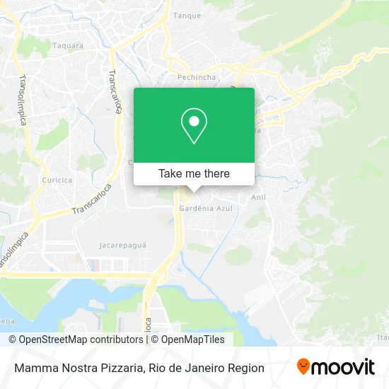 Mamma Nostra Pizzaria map