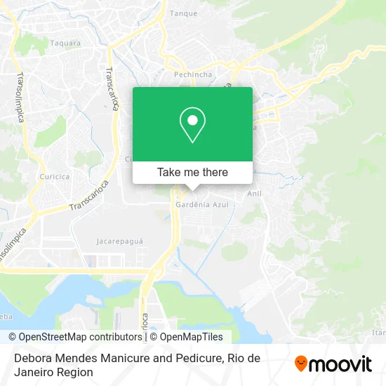 Debora Mendes Manicure and Pedicure map