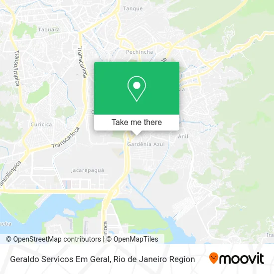 Geraldo Servicos Em Geral map