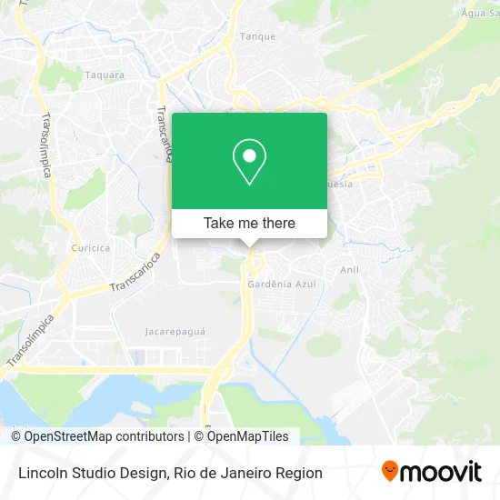 Lincoln Studio Design map