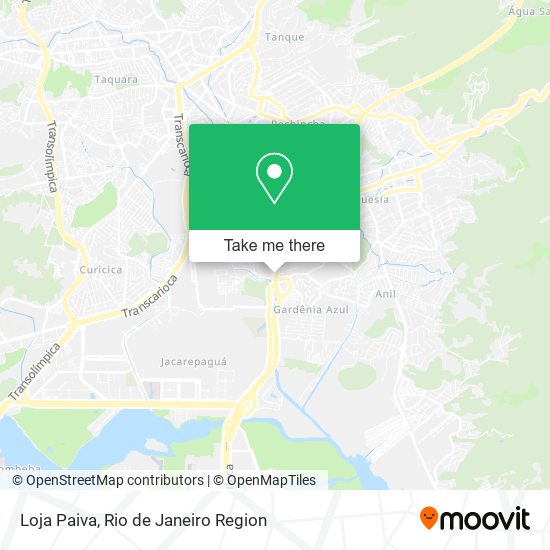 Loja Paiva map