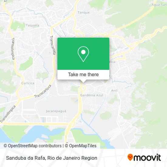 Sanduba da Rafa map