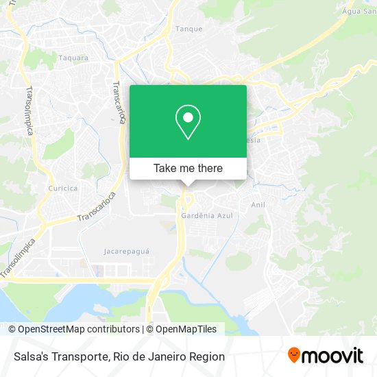 Mapa Salsa's Transporte