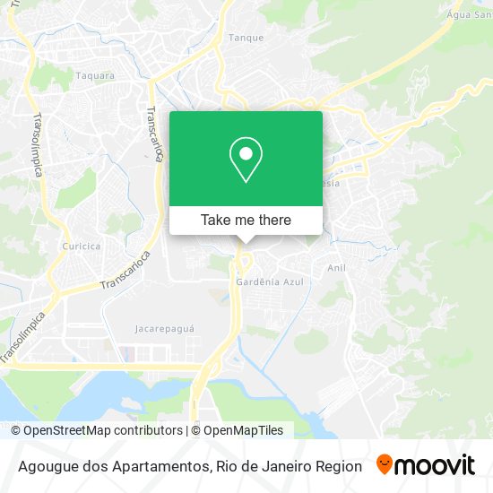 Agougue dos Apartamentos map