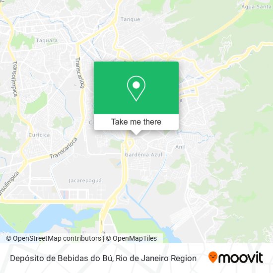 Depósito de Bebidas do Bú map