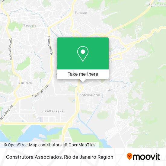 Construtora Associados map