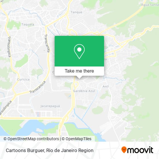 Cartoons Burguer map