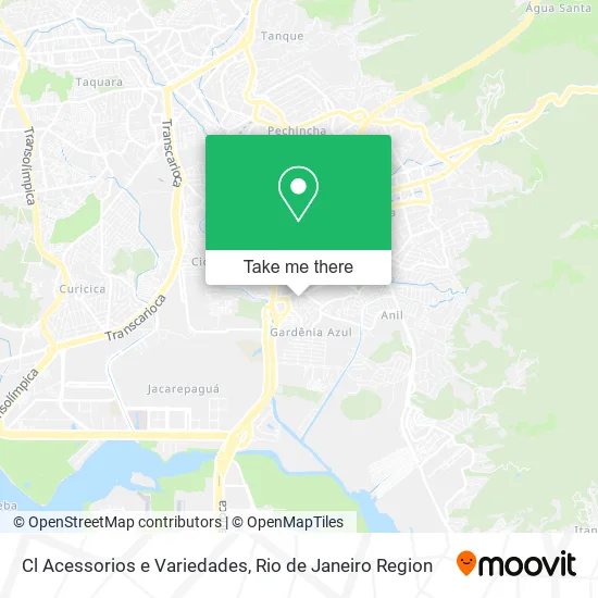 Cl Acessorios e Variedades map