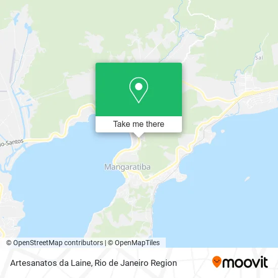 Artesanatos da Laine map