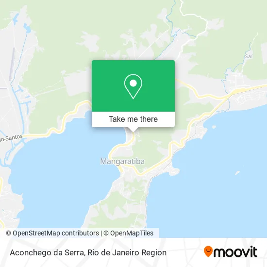 Aconchego da Serra map
