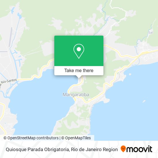 Mapa Quiosque Parada Obrigatoria