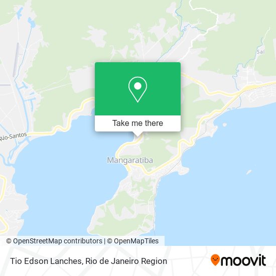 Mapa Tio Edson Lanches