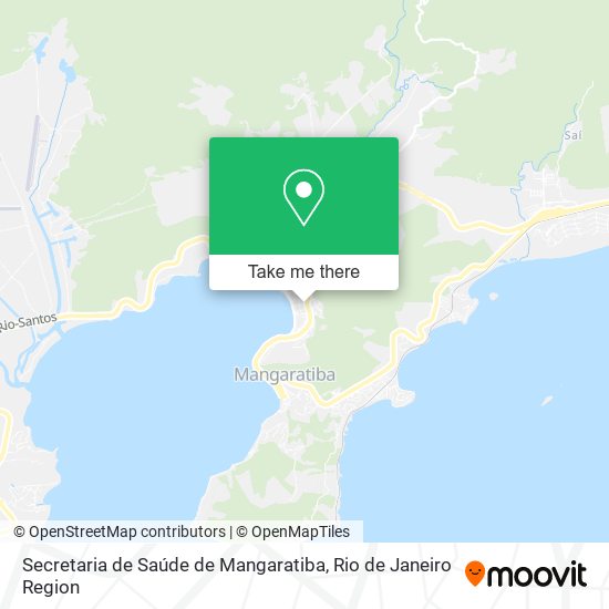 Secretaria de Saúde de Mangaratiba map