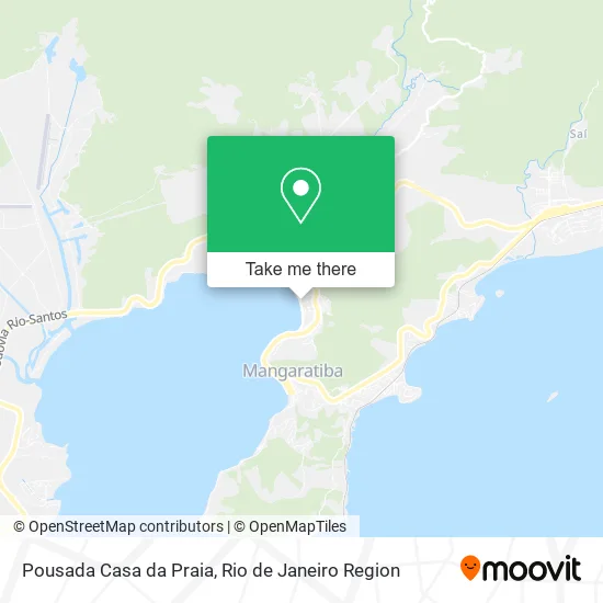 Pousada Casa da Praia map