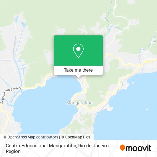 Centro Educacional Mangaratiba map