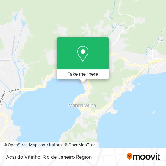 Acai do Vitinho map