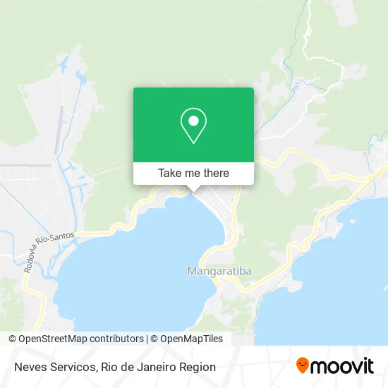Neves Servicos map