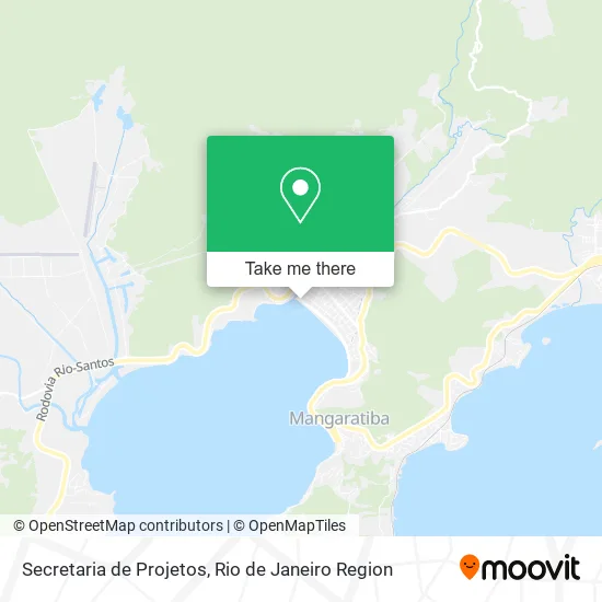 Secretaria de Projetos map