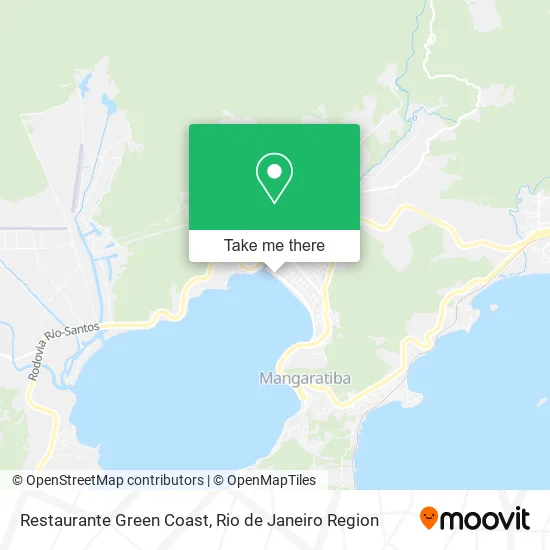 Restaurante Green Coast map