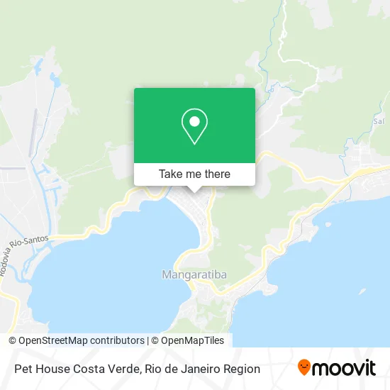 Pet House Costa Verde map