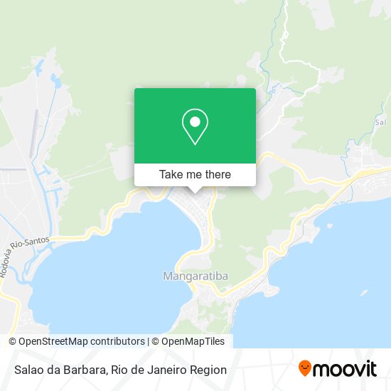 Salao da Barbara map