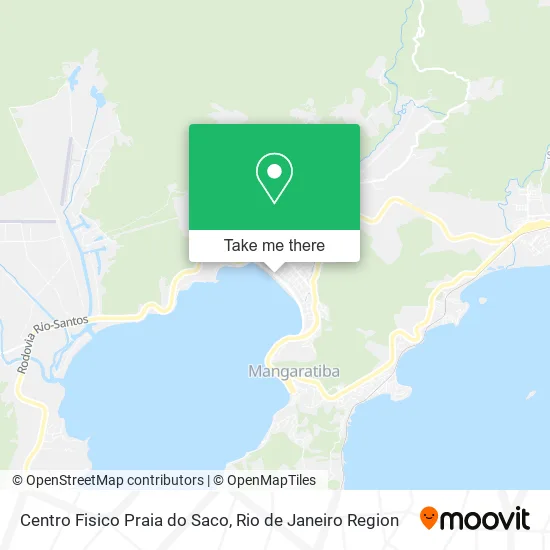 Centro Fisico Praia do Saco map
