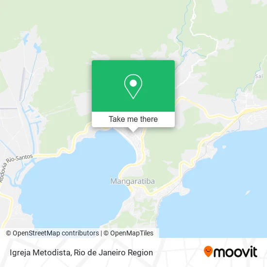 Igreja Metodista map