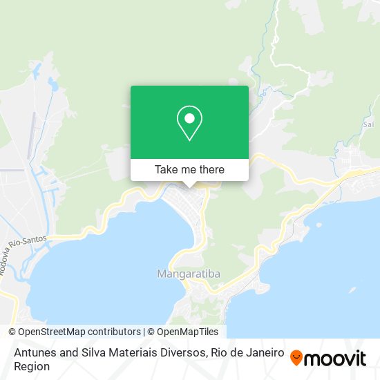 Antunes and Silva Materiais Diversos map