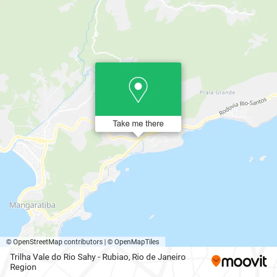 Trilha Vale do Rio Sahy - Rubiao map