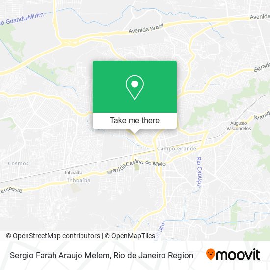 Sergio Farah Araujo Melem map