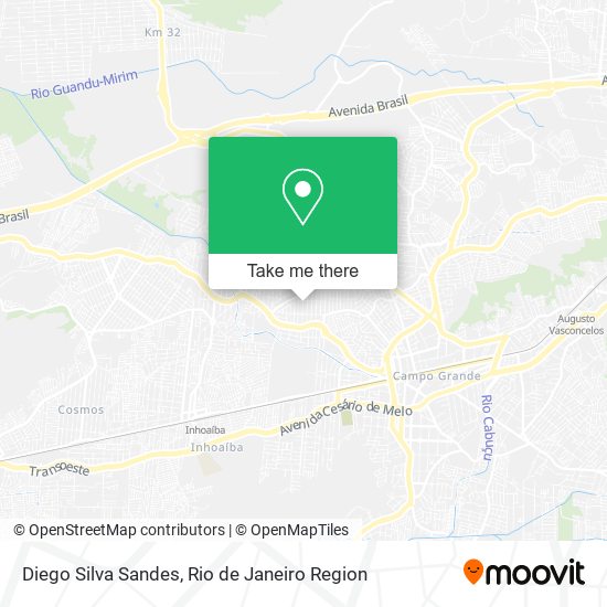 Diego Silva Sandes map