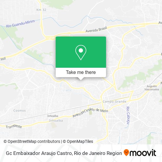 Gc Embaixador Araujo Castro map