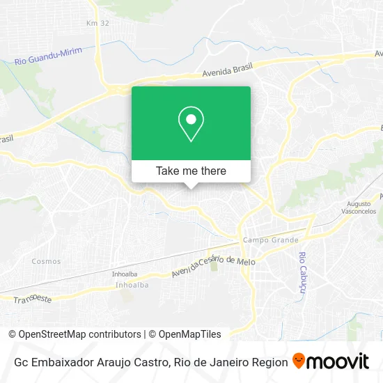 Gc Embaixador Araujo Castro map