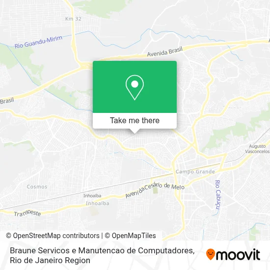 Braune Servicos e Manutencao de Computadores map