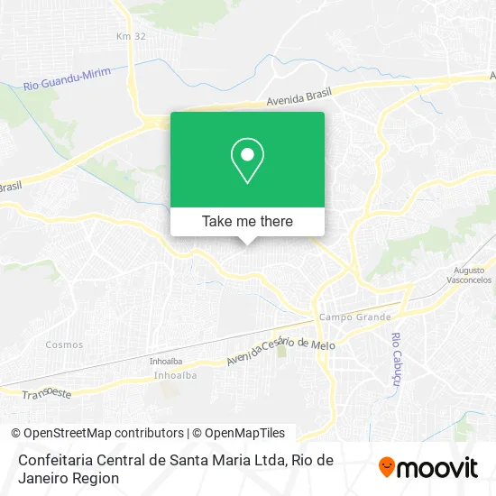 Confeitaria Central de Santa Maria Ltda map