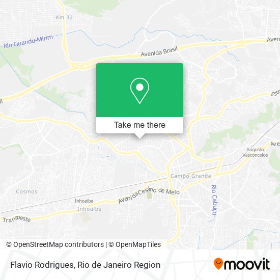 Mapa Flavio Rodrigues