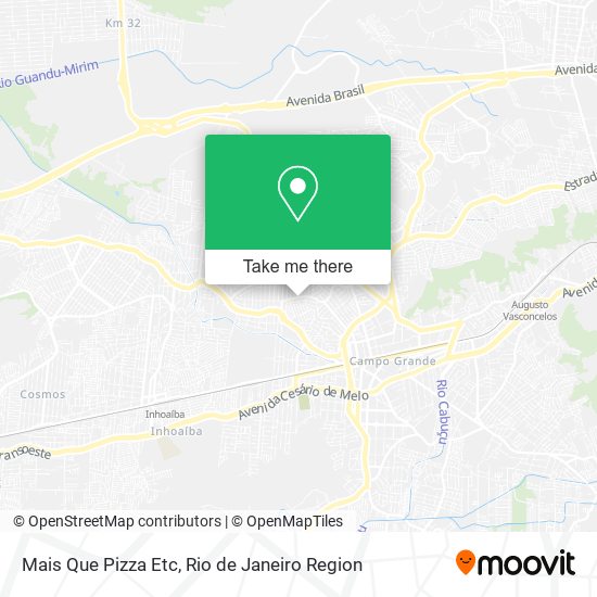 Mapa Mais Que Pizza Etc