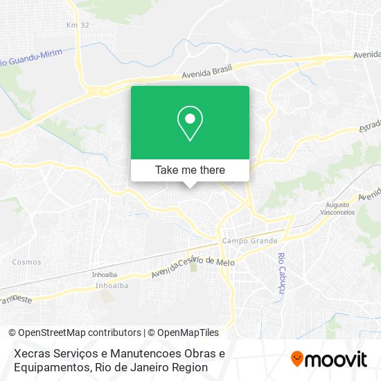 Xecras Serviços e Manutencoes Obras e Equipamentos map