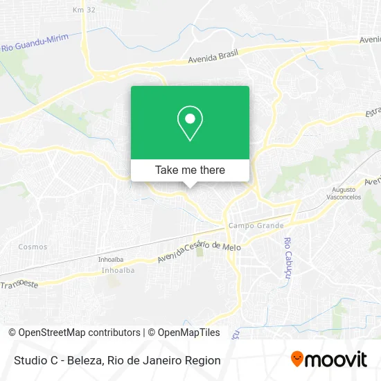 Studio C - Beleza map