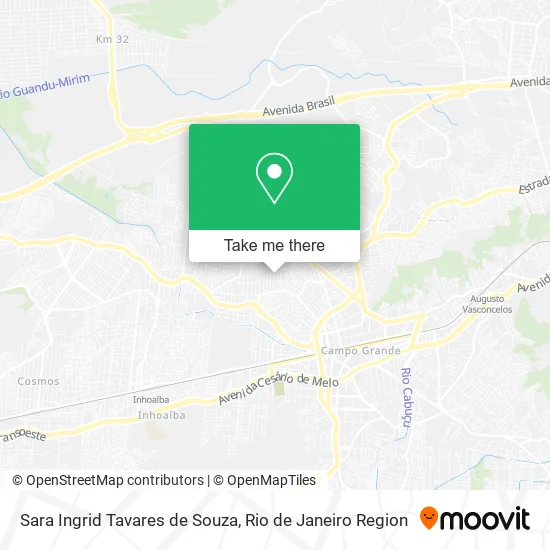 Sara Ingrid Tavares de Souza map