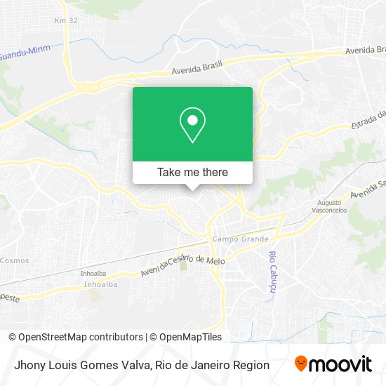 Jhony Louis Gomes Valva map