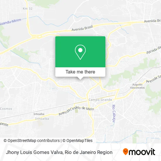 Jhony Louis Gomes Valva map