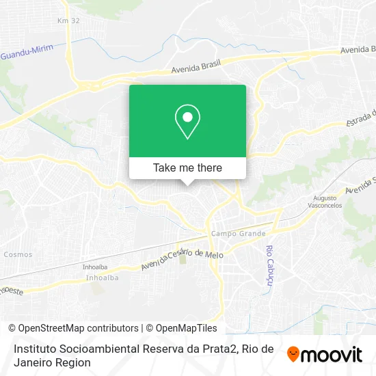 Instituto Socioambiental Reserva da Prata2 map