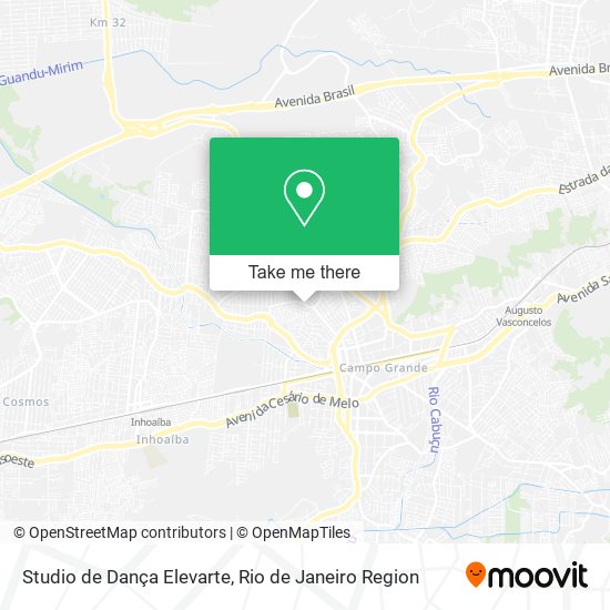 Studio de Dança Elevarte map
