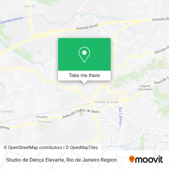 Studio de Dança Elevarte map