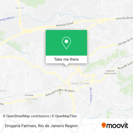 Drogaria Farmais map