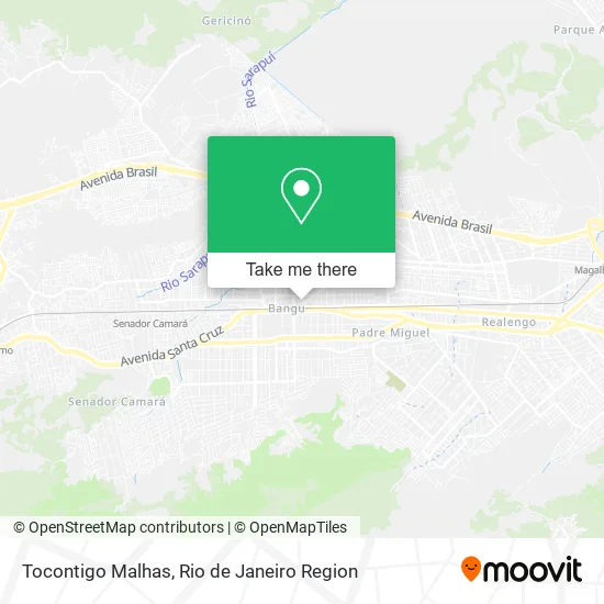 Tocontigo Malhas map