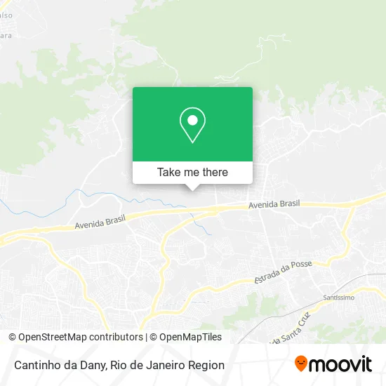 Cantinho da Dany map