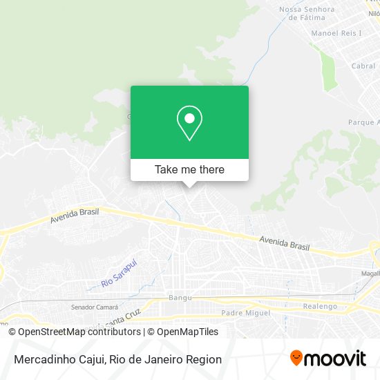 Mercadinho Cajui map