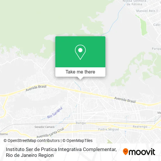 Instituto Ser de Pratica Integrativa Complementar map
